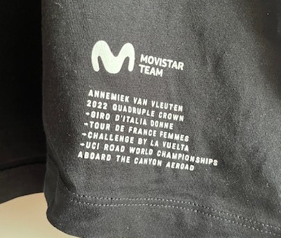 Gesigneerd shirt Annemiek van Vleuten