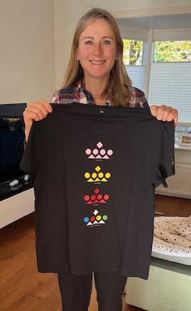 Gesigneerd shirt Annemiek van Vleuten