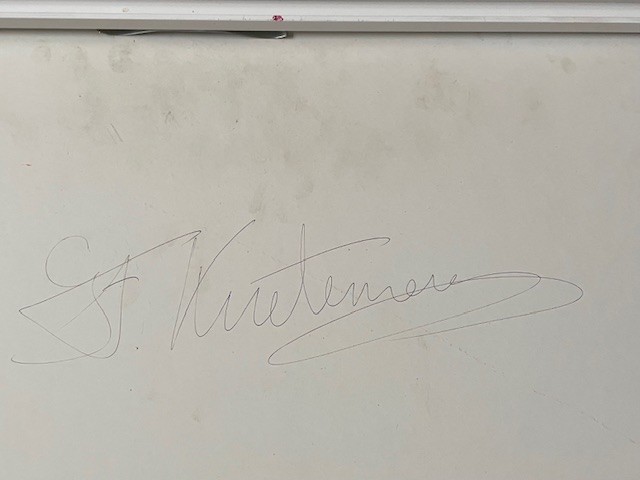 Litho – Jan Holland (nr. 211/250) – Gesigneerd door Gerrie Knetemann