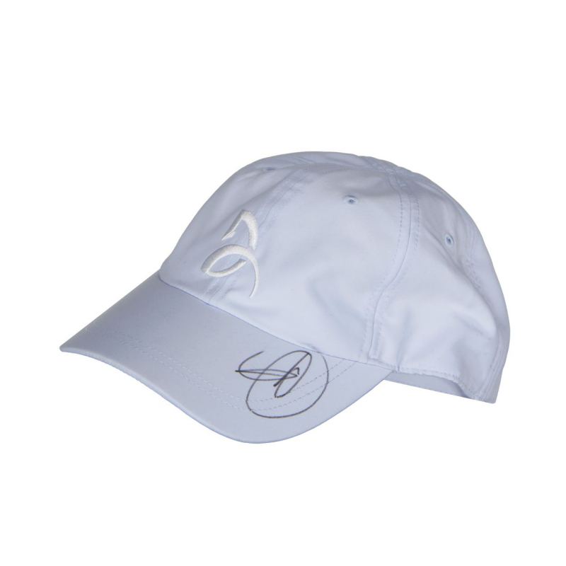 Gesigneerde cap door Novak Djokovic