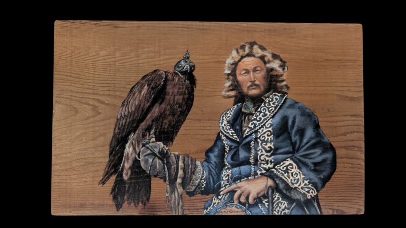 Houten kunstwerk Katarina Jankowski