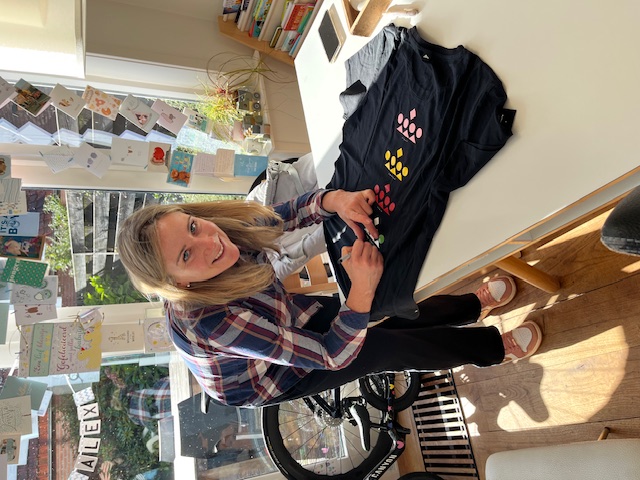 Gesigneerd shirt Annemiek van Vleuten
