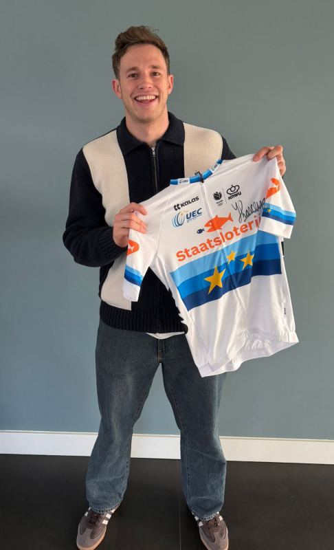 Gesigneerd shirt van Harrie Lavreysen (Inclusief exclusieve meet & greet)