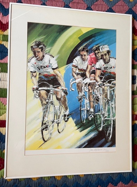 Litho – Jan Holland (nr. 211/250) – Gesigneerd door Gerrie Knetemann