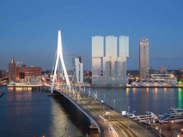 Voucher: Overnachting voor 2 personen – nhow Rotterdam