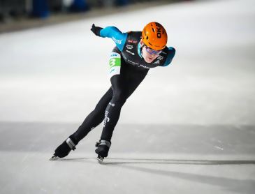 Uniek schaatspak van Jeroen Janissen – gedragen op topniveau