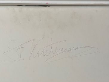 Litho – Jan Holland (nr. 211/250) – Gesigneerd door Gerrie Knetemann